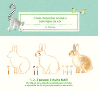Como Desenhar Animais Com Lápis De Cor